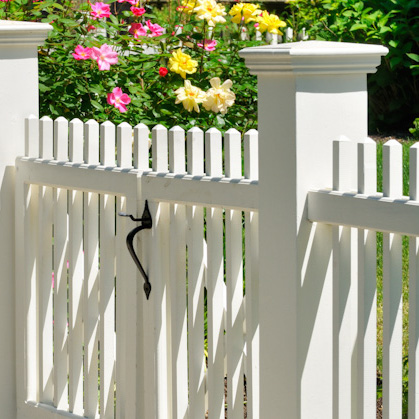 Vinyl Picket Fence